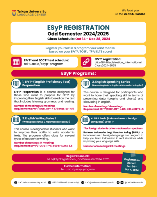 ESyP Registration 2024/2025