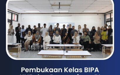 Pembukaan Kelas BIPA KNB dan Darmasiswa RI Tahun Ajaran 2024/2025