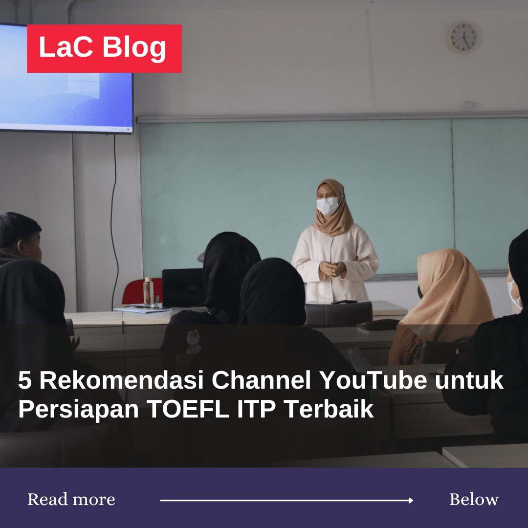 5 Rekomendasi Channel YouTube untuk Persiapan TOEFL ITP Terbaik 