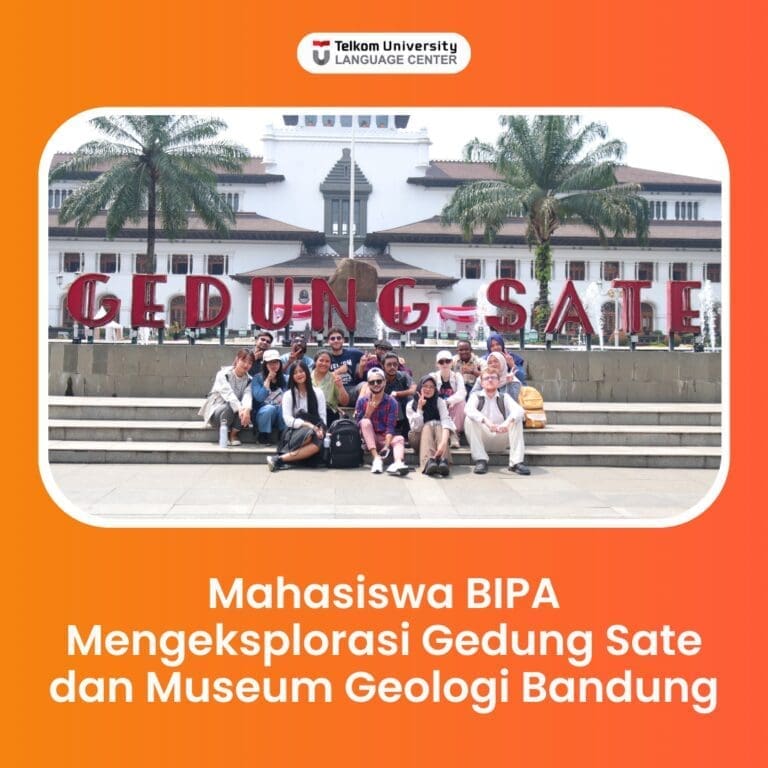 Mahasiswa BIPA Mengeksplorasi Gedung Sate dan Museum Geologi Bandung