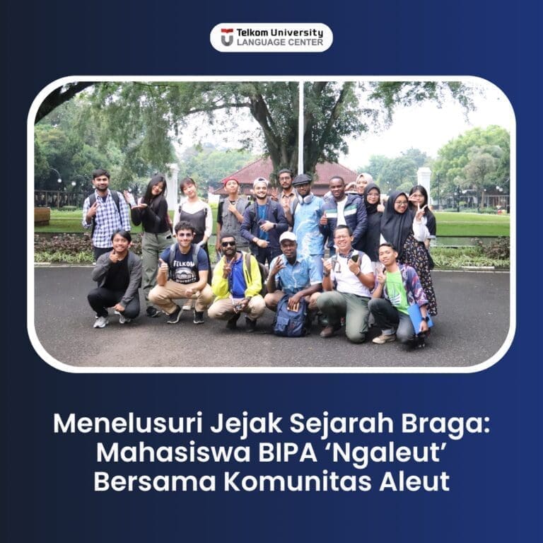 Menelusuri Jejak Sejarah Braga: Mahasiswa BIPA ‘Ngaleut’ Bersama Komunitas Aleut