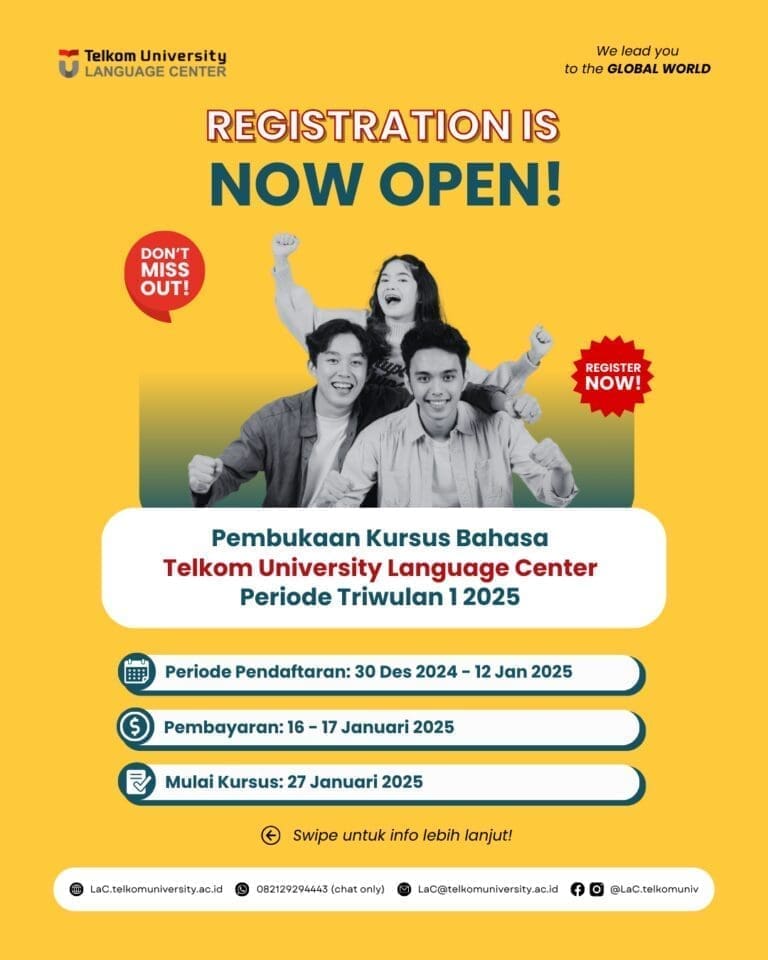 Kursus Bahasa TW 1 2025