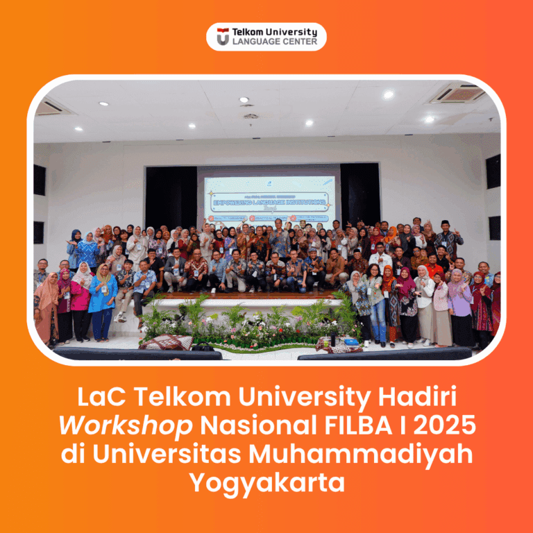LaC Telkom University Hadiri Workshop Nasional FILBA I 2025 di Universitas Muhammadiyah Yogyakarta