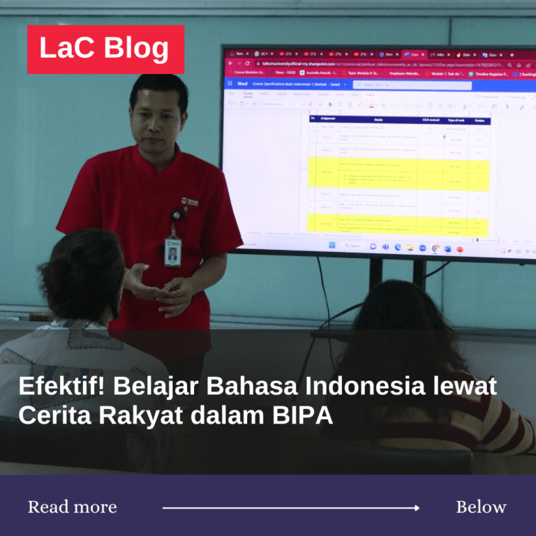 Efektif! Belajar Bahasa Indonesia lewat Cerita Rakyat dalam BIPA