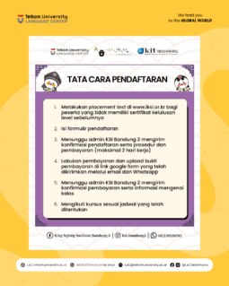 Informasi pendaftaran kelas bahasa Korea bersama KSIB 2