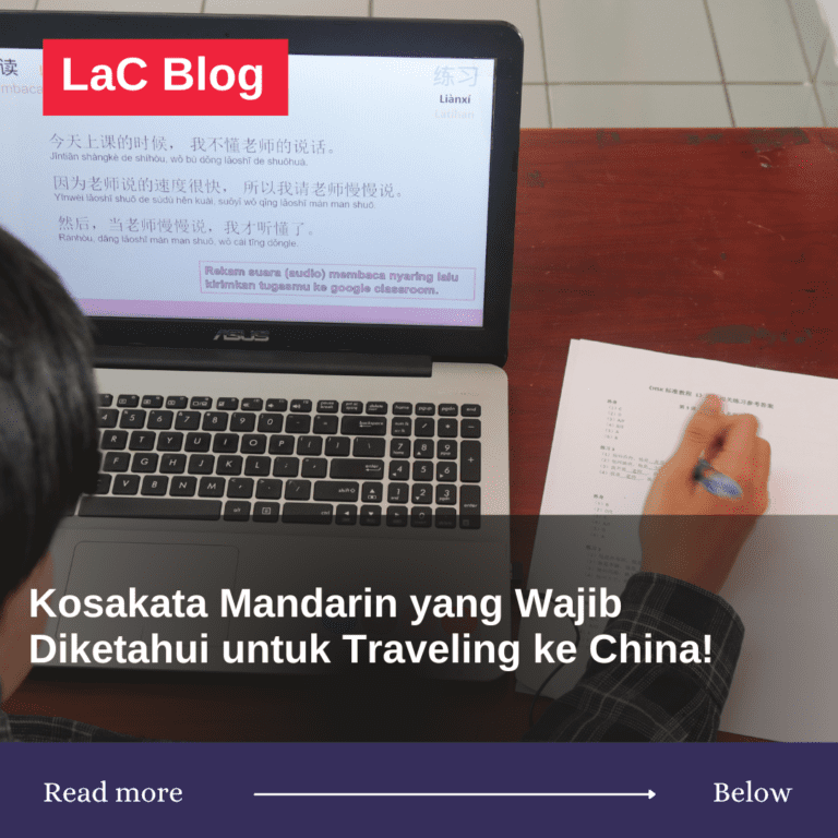 Kosakata Mandarin yang Wajib Diketahui untuk Traveling ke China! 