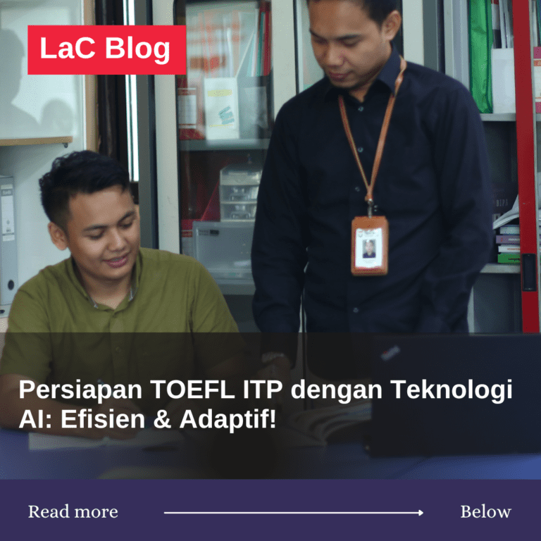 Persiapan TOEFL ITP dengan Teknologi AI: Efisien & Adaptif!