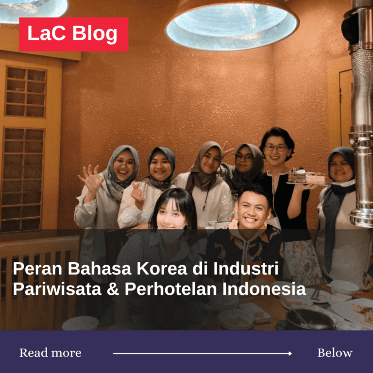 Peran Bahasa Korea di Industri Pariwisata & Perhotelan Indonesia
