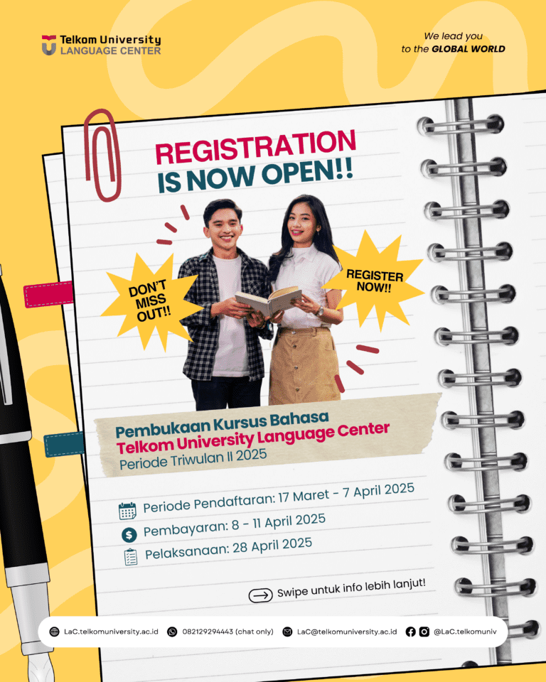 Pendaftaran Kursus Bahasa LaC TW II 2025
