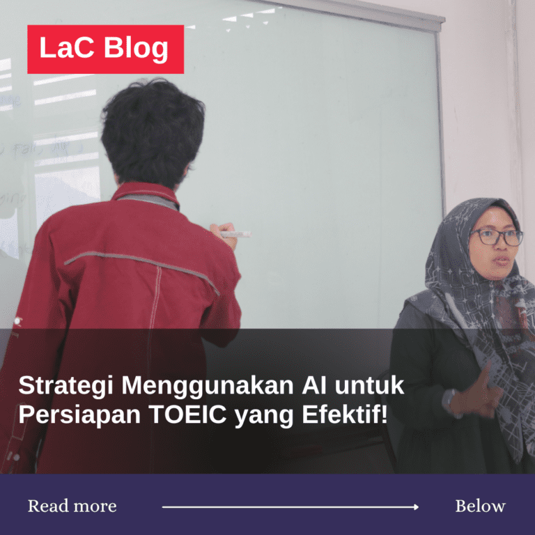 Strategi Menggunakan AI untuk Persiapan TOEIC yang Efektif!