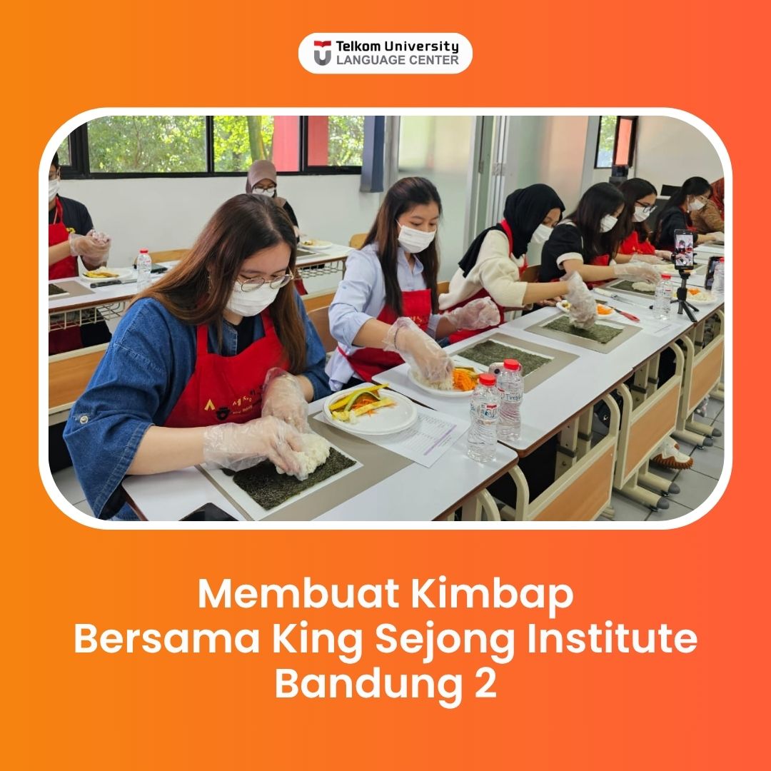 Membuat Kimbap Bersama King Sejong Institute Bandung 2