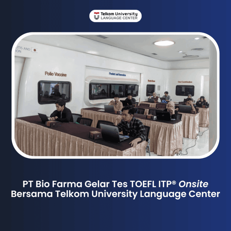Pelaksanaan TOEFL ITP® onsite di kantor pusat Bio Farma