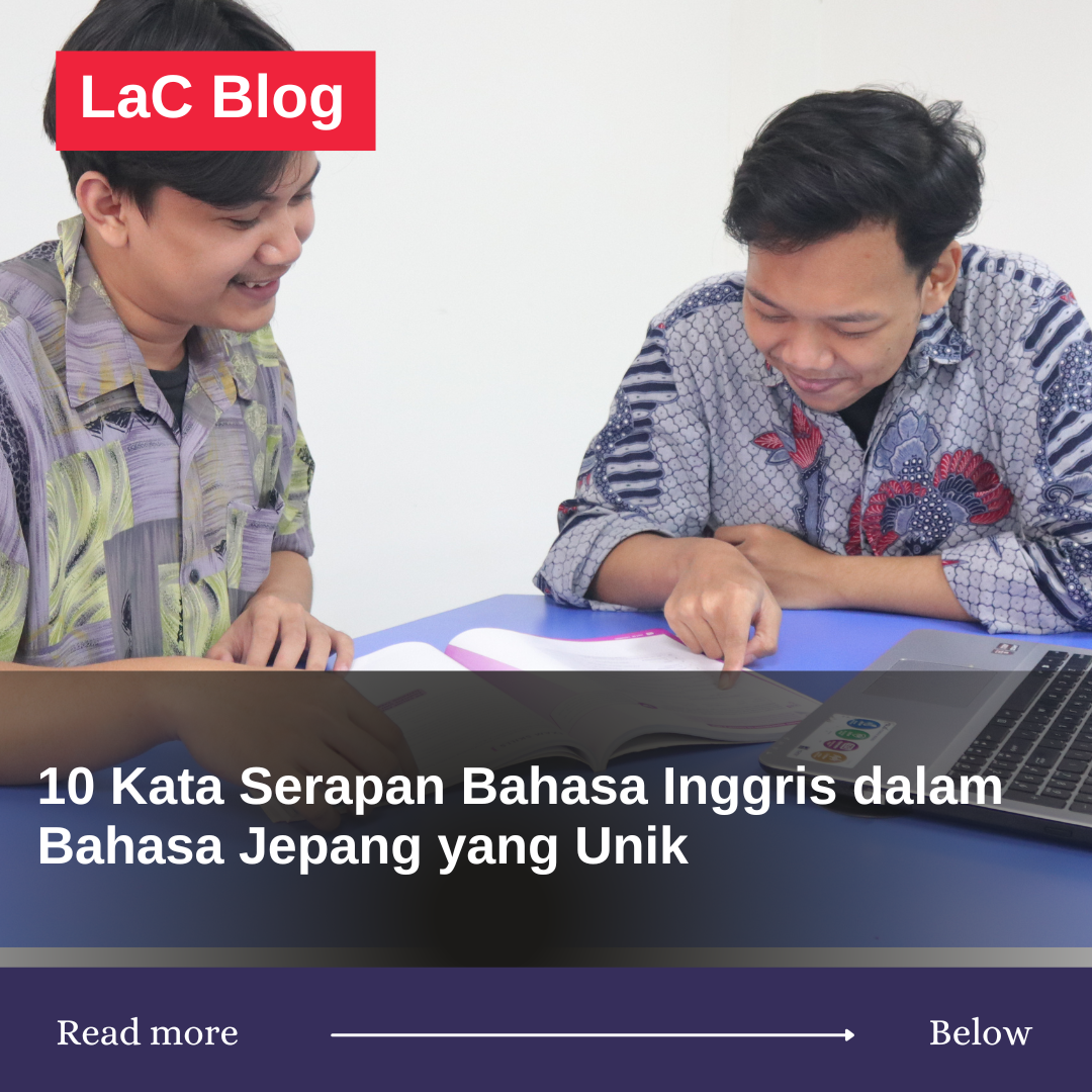 10 Kata Serapan Bahasa Inggris dalam Bahasa Jepang yang Unik