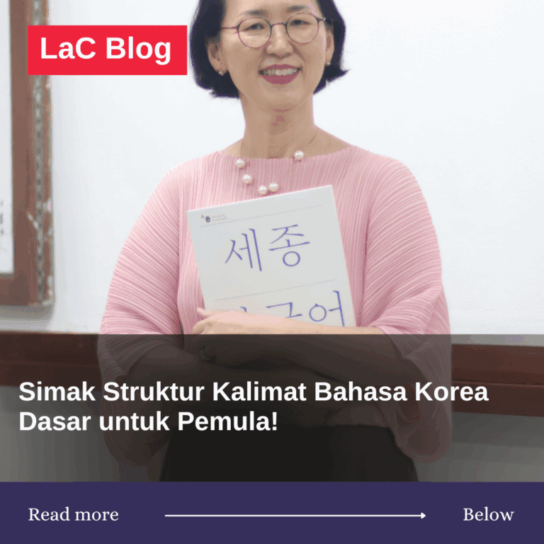 Simak Struktur Kalimat Bahasa Korea Dasar untuk Pemula!