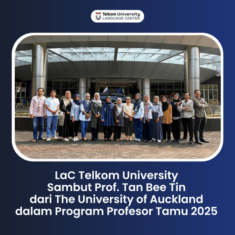 LaC Telkom University Sambut Prof. Tan Bee Tin dari The University of Auckland dalam Program Profesor Tamu 2025