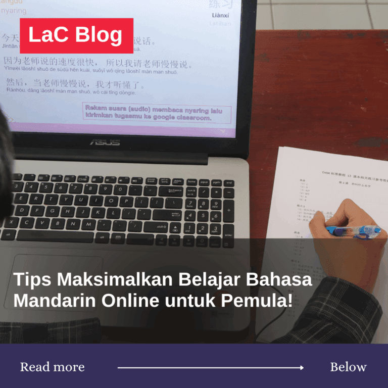 Tips Maksimalkan Belajar Bahasa Mandarin Online untuk Pemula!