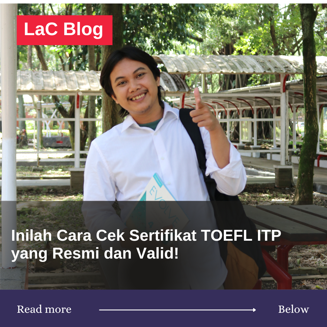 Inilah Cara Cek Sertifikat TOEFL ITP yang Resmi dan Valid! 
