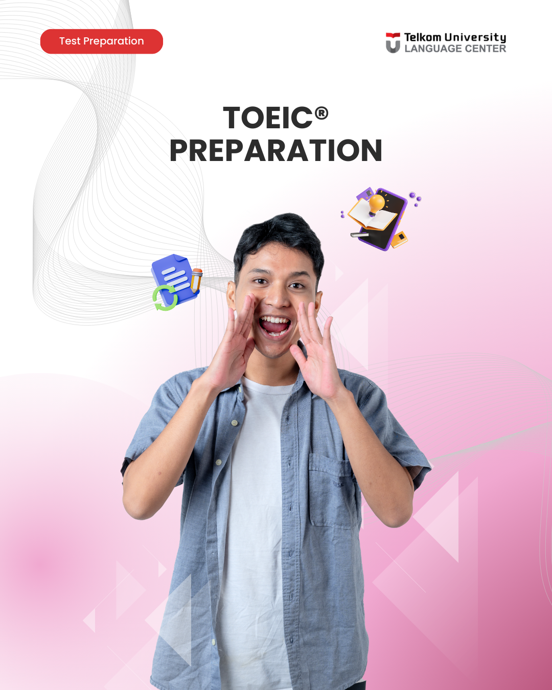 Kursus Bahasa Inggris Terbaik untuk Test Preparation - TOEIC Preparation
