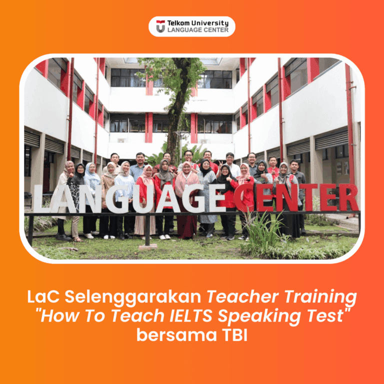 LaC Selenggarakan Teacher Training "How To Teach IELTS Speaking Test" bersama TBI