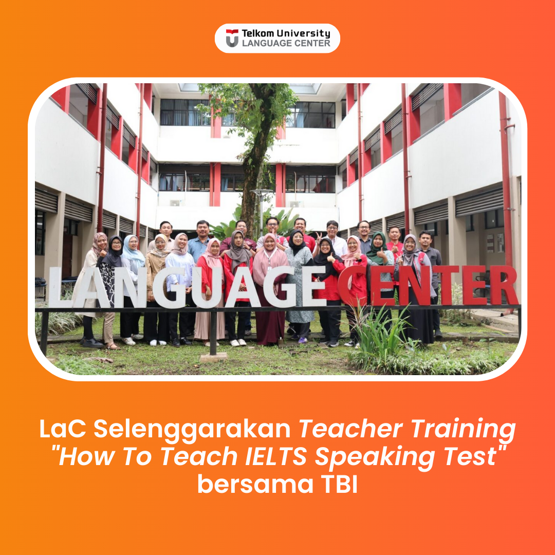 Teacher Training IELTS Speaking Test oleh LaC & TBI
