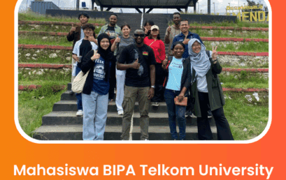 Mahasiswa BIPA Tel-U Belajar Budaya dan Pertanian di Alamendah