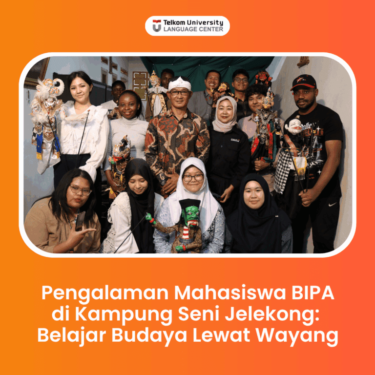 Mahasiswa BIPA Belajar Budaya Sunda di Kampung Seni Jelekong