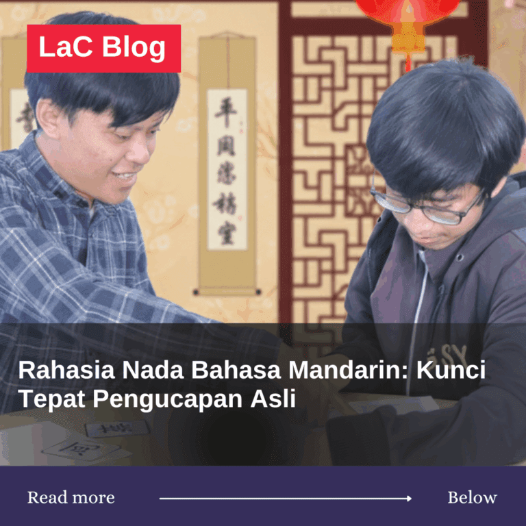 Rahasia Nada Bahasa Mandarin: Kunci Tepat Pengucapan Asli