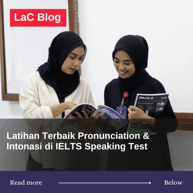 Latihan Terbaik Pronunciation & Intonasi di IELTS Speaking Test