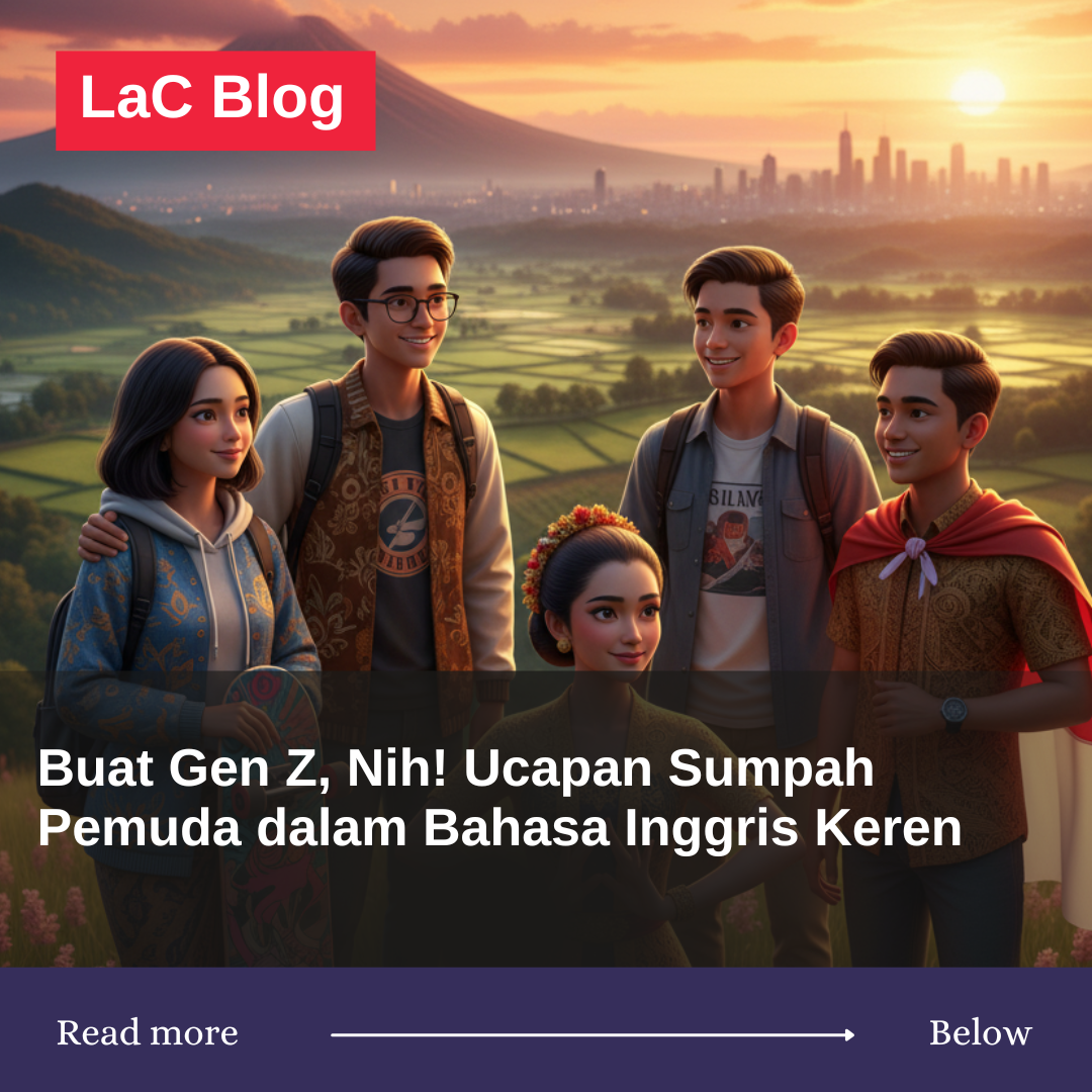 Buat Gen Z, Nih! Ucapan Sumpah Pemuda dalam Bahasa Inggris Keren