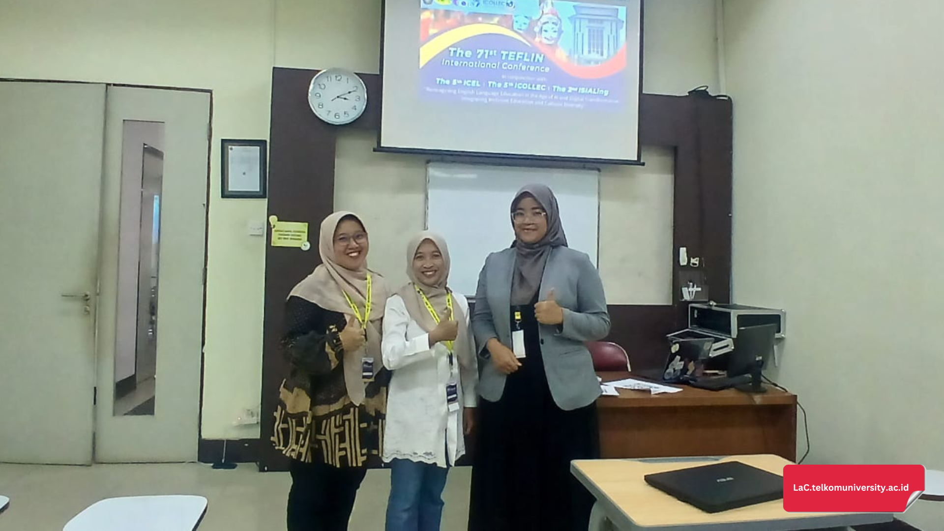 Perwakilan LaC berpartisipasi sebagai presenter pada sesi paralel