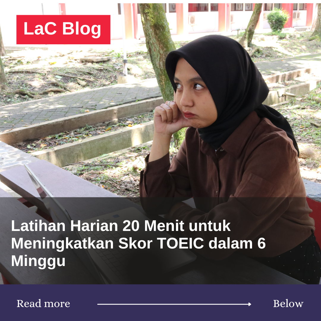 Latihan Harian 20 Menit untuk Meningkatkan Skor TOEIC dalam 6 Minggu