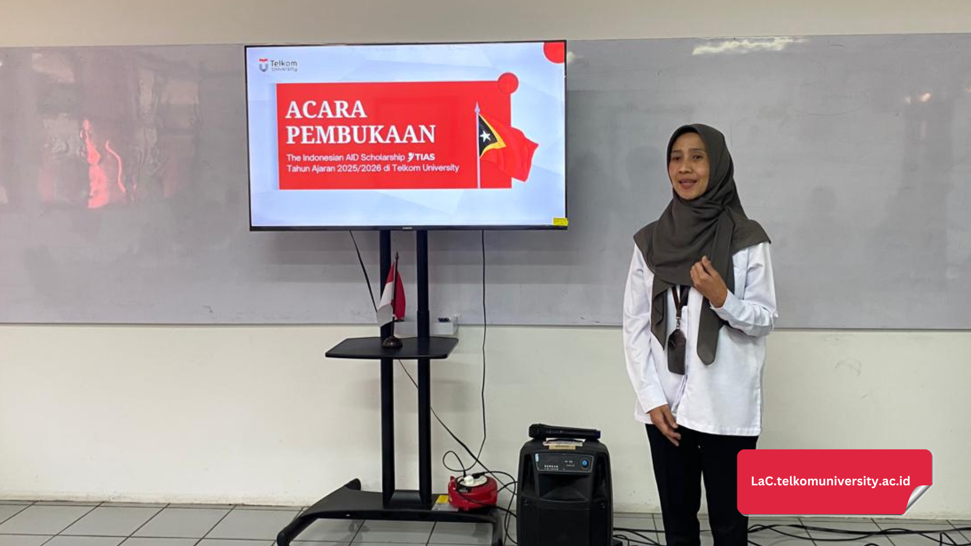 Sambutan dari Ibu Rika Yuliant, M.I.Kom.