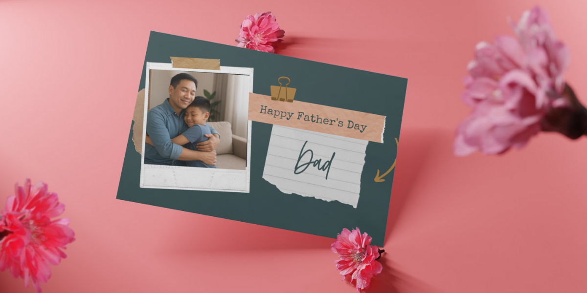 kartu ucapan Hari Ayah dalam bahasa Inggris