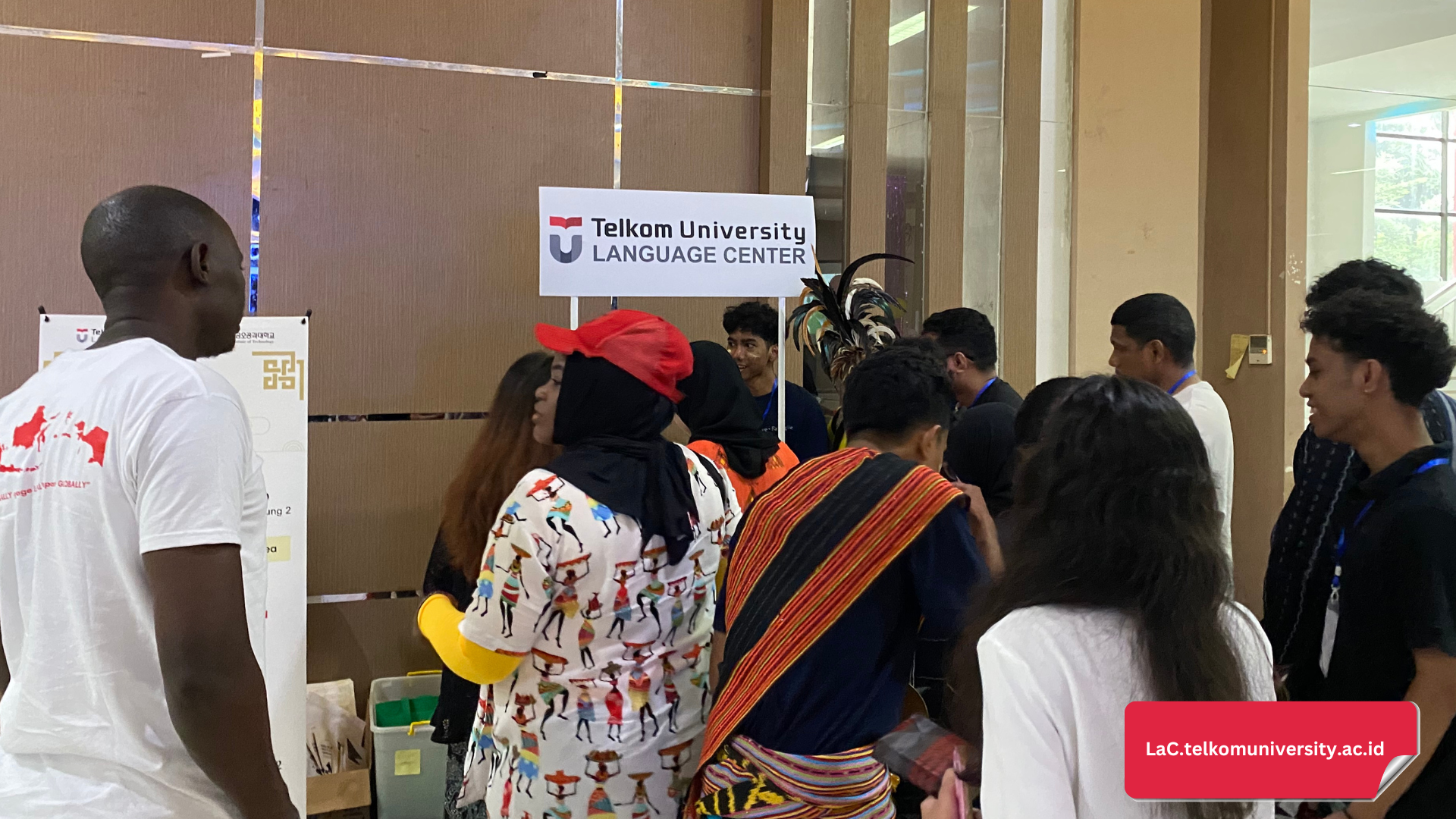 Booth LaC pada acara Language & Culture Day 2025