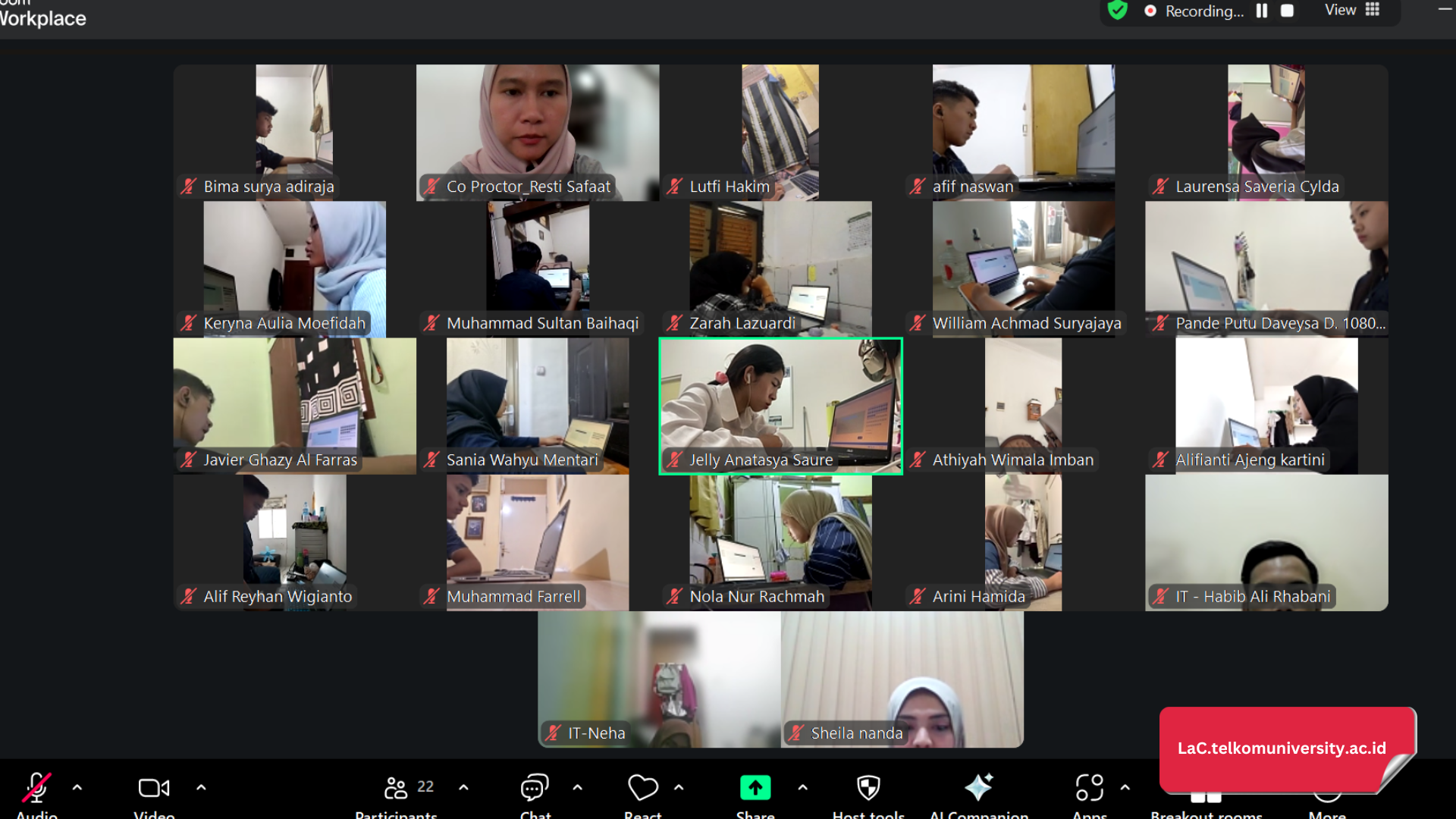 Pelaksanaan EPrT® Maba secara daring (online)