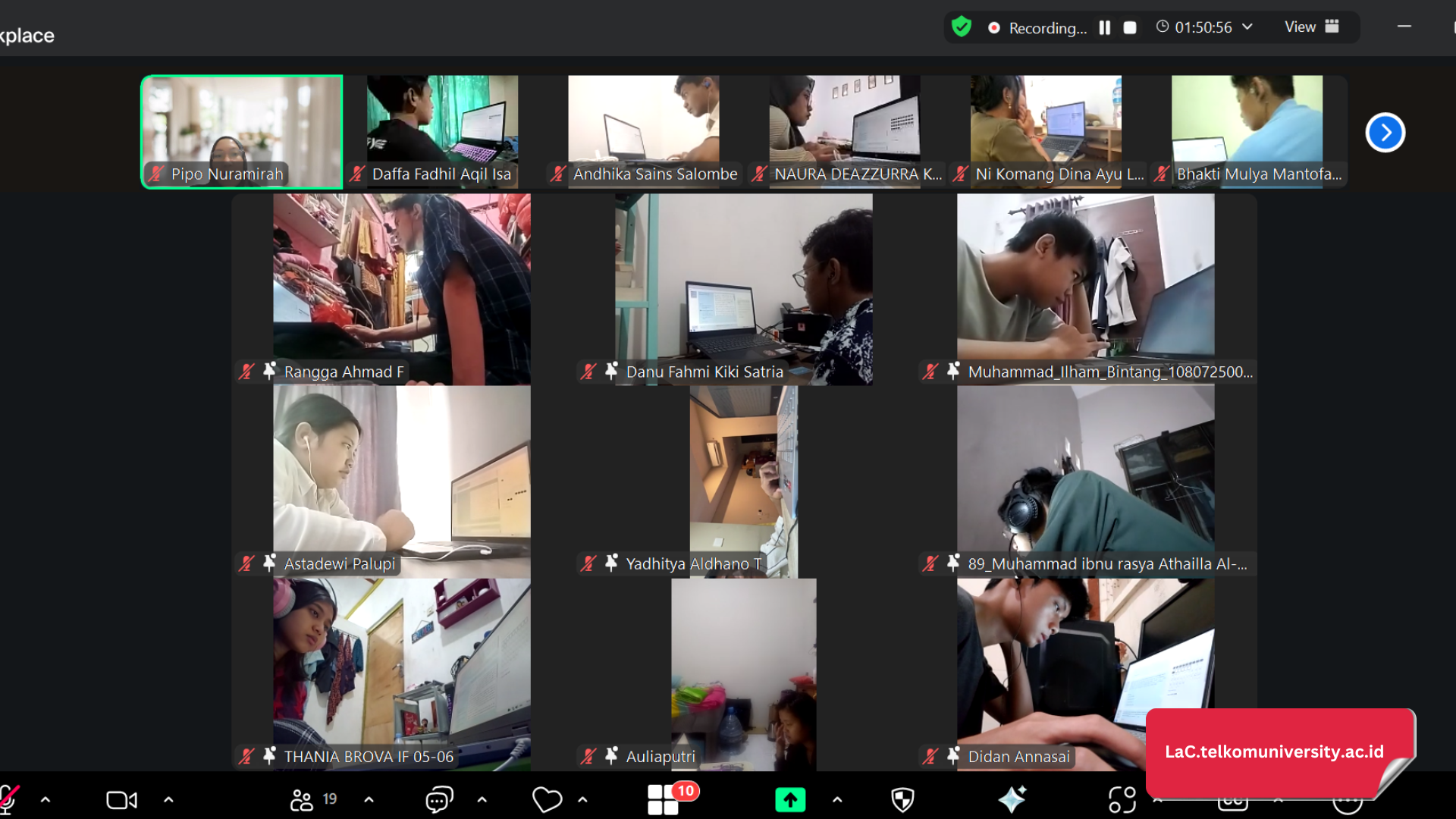 Pelaksanaan EPrT® Maba secara daring (online)