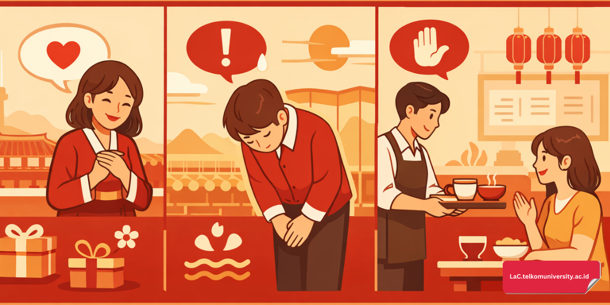 Contoh penggunaan ungkapan sopan Bahasa Korea di kelas dan kampus