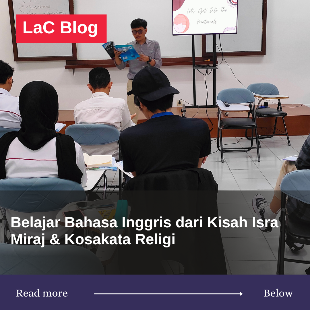 Belajar Bahasa Inggris dari Kisah Isra Miraj & Kosakata Religi 
