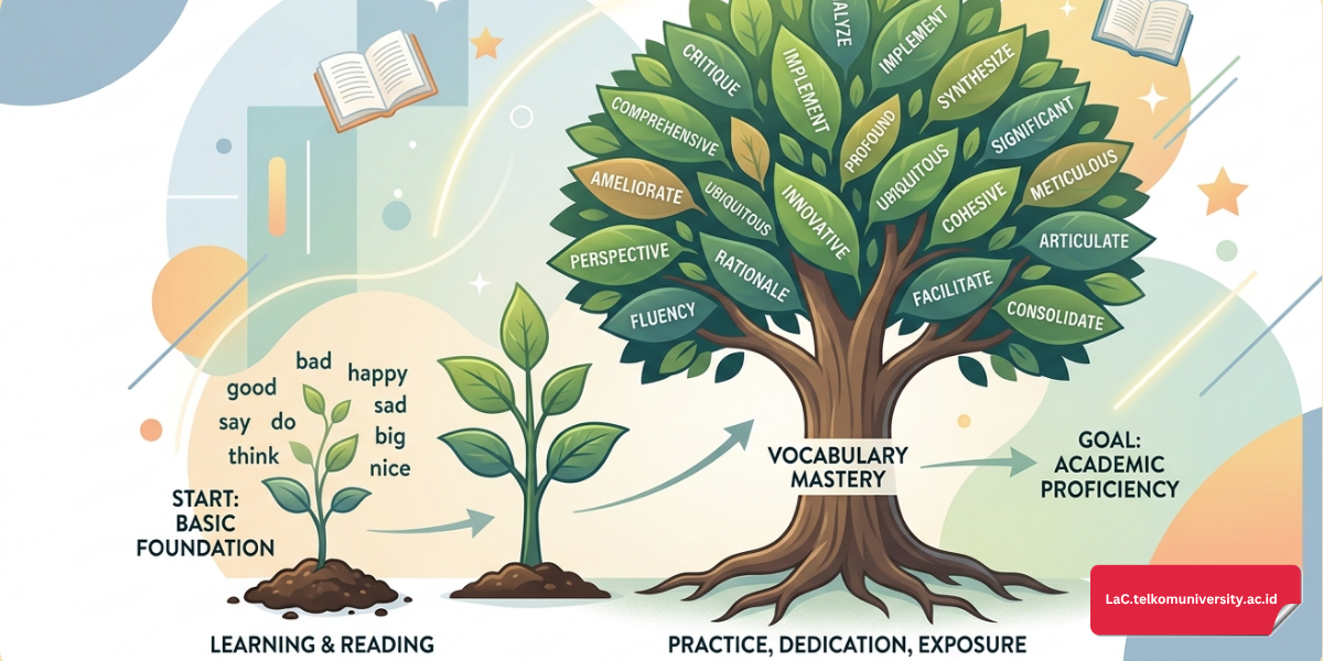 Daftar perbandingan kata dasar dan leksikal tinggi IELTS Band 7