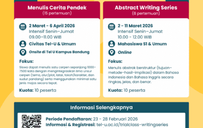 Trial Class Program Menulis Cerpen dan Abstract Writing Series