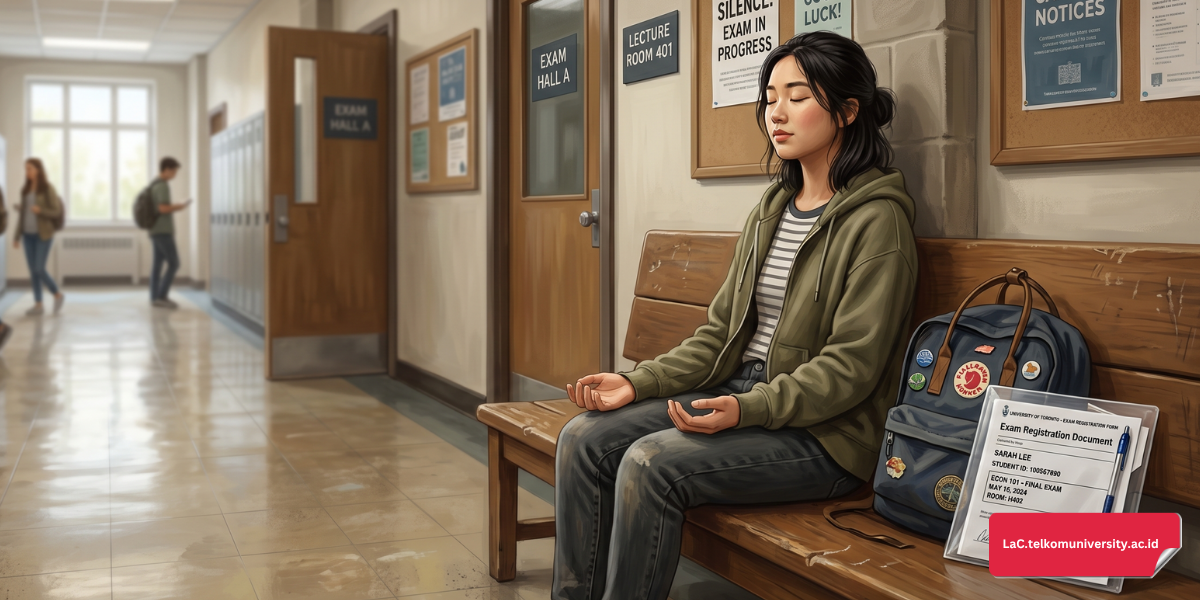 Teknik mengelola kecemasan sebelum ujian IELTS dengan istirahat cukup dan persiapan mental yang matang