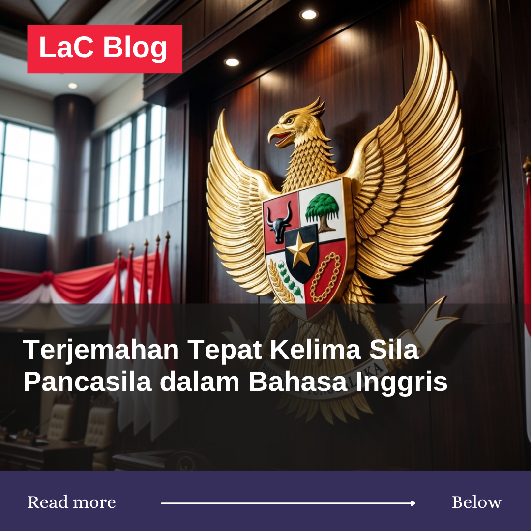 Peringati Hari Lahir Pancasila: Cara Tepat Menerjemahkan Kelima Sila ke Dalam Bahasa Inggris Peringati Hari Lahir Pancasila: Cara Tepat Menerjemahkan Kelima Sila ke Dalam Bahasa Inggris