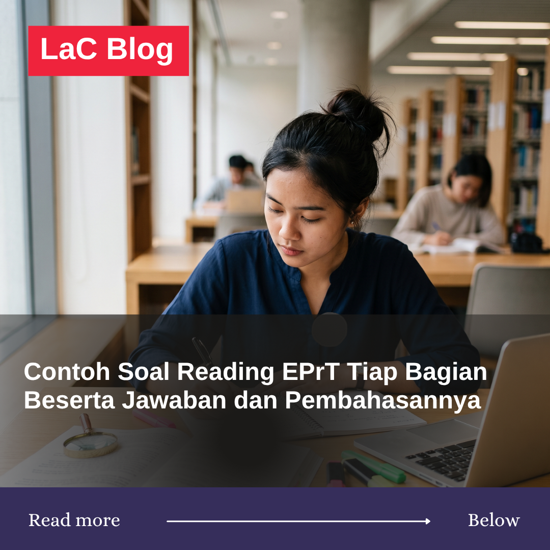 Contoh Soal Reading EPrT Tiap Bagian Beserta Jawaban dan Pembahasannya