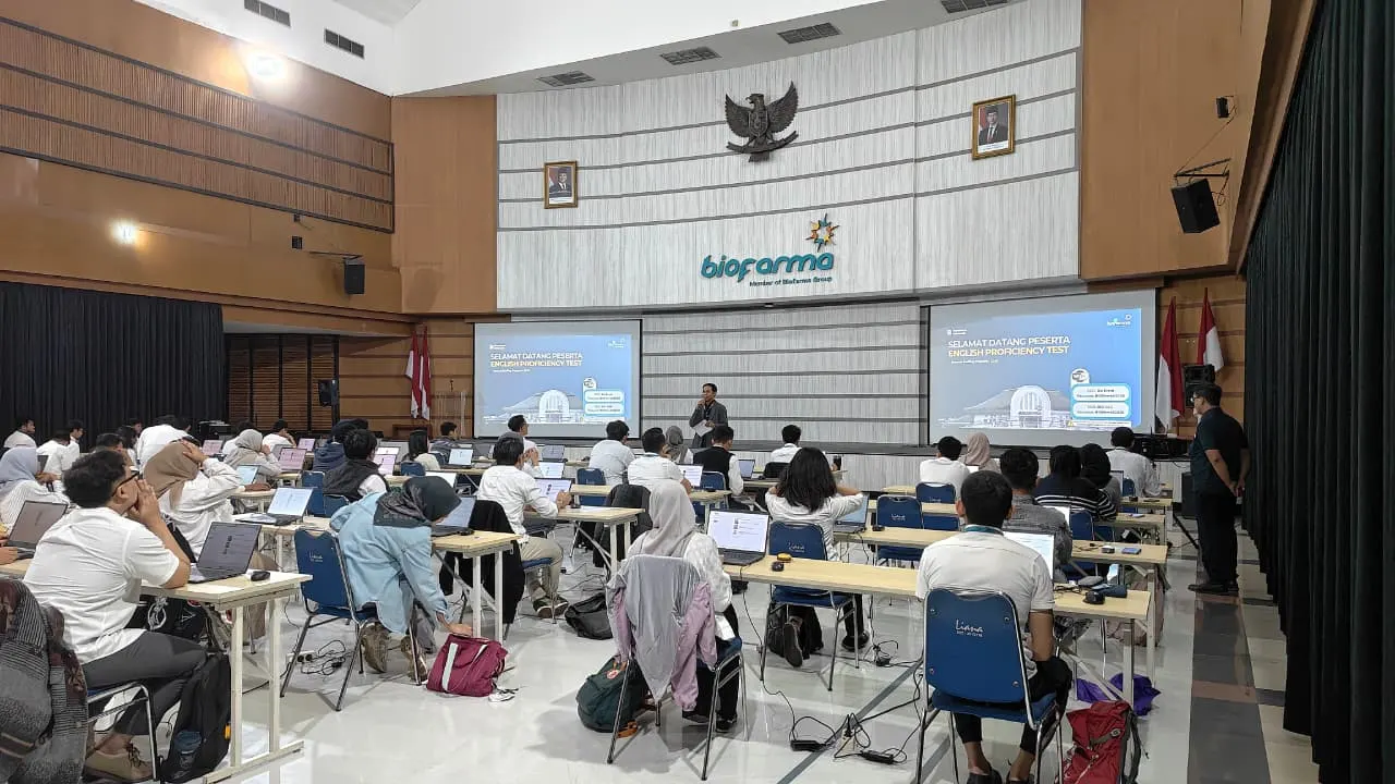 Pelaksanaan TOEFL ITP® di PT Bio Farma