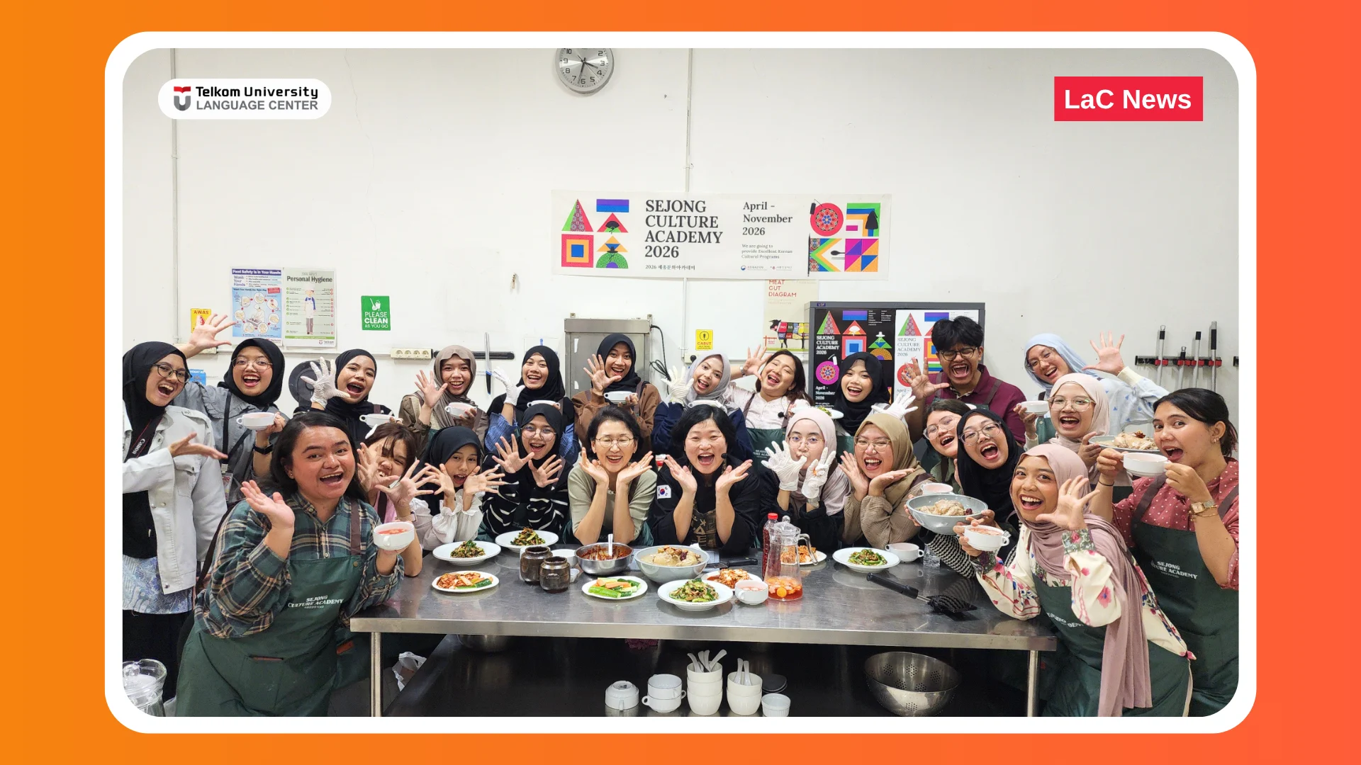 Sejong Culture Academy 2026 Menjelajahi Kelezatan K-Food di KSI Bandung 2
