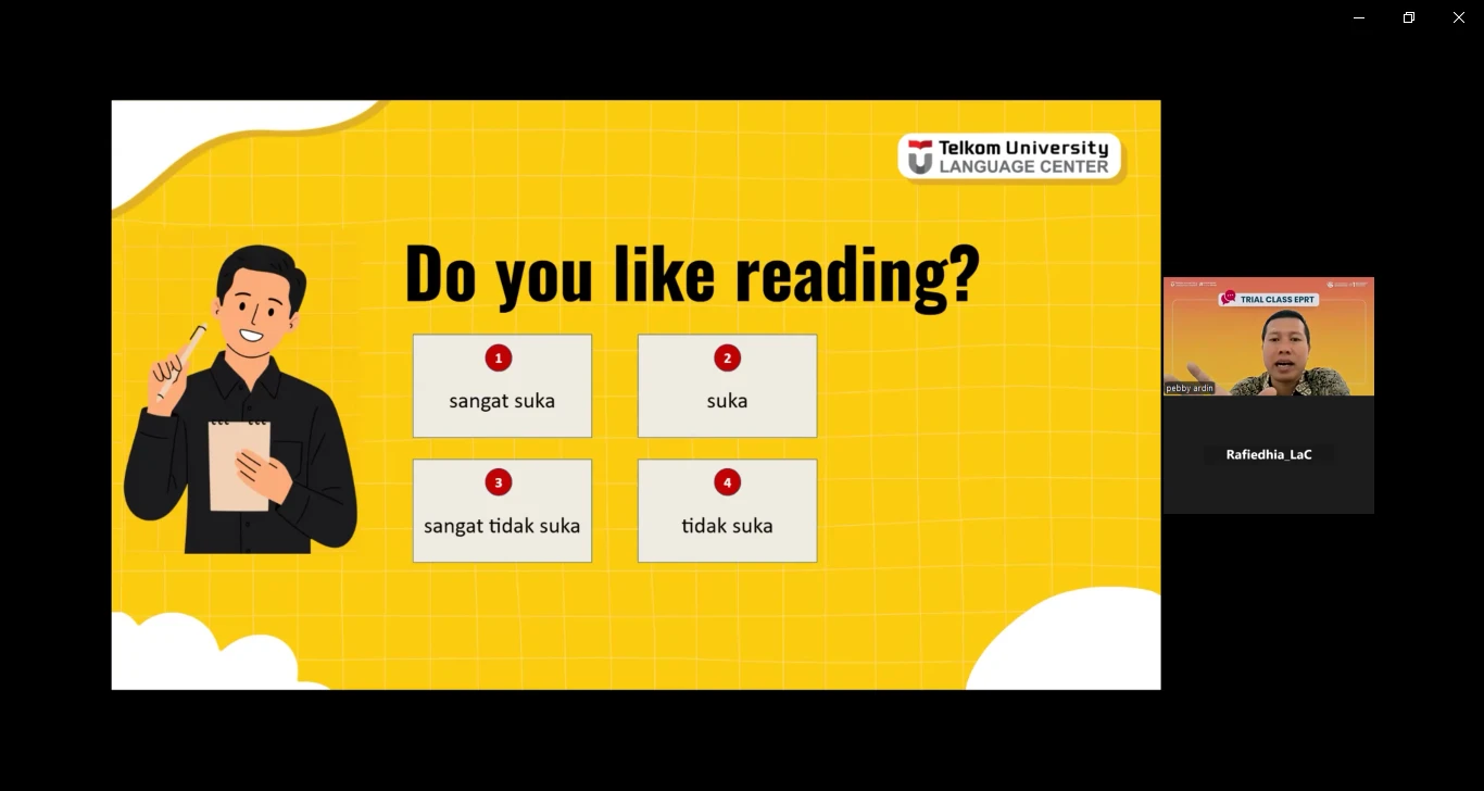 Trial Class Sesi Reading