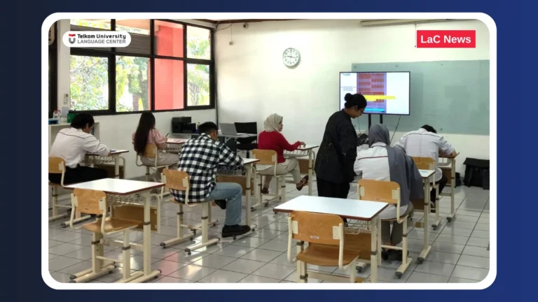 Menuju Magang Internasional di Taiwan, Fakultas Industri Kreatif Universitas Telkom Bekali Mahasiswa dengan Kompetensi Bahasa Inggris di LaC